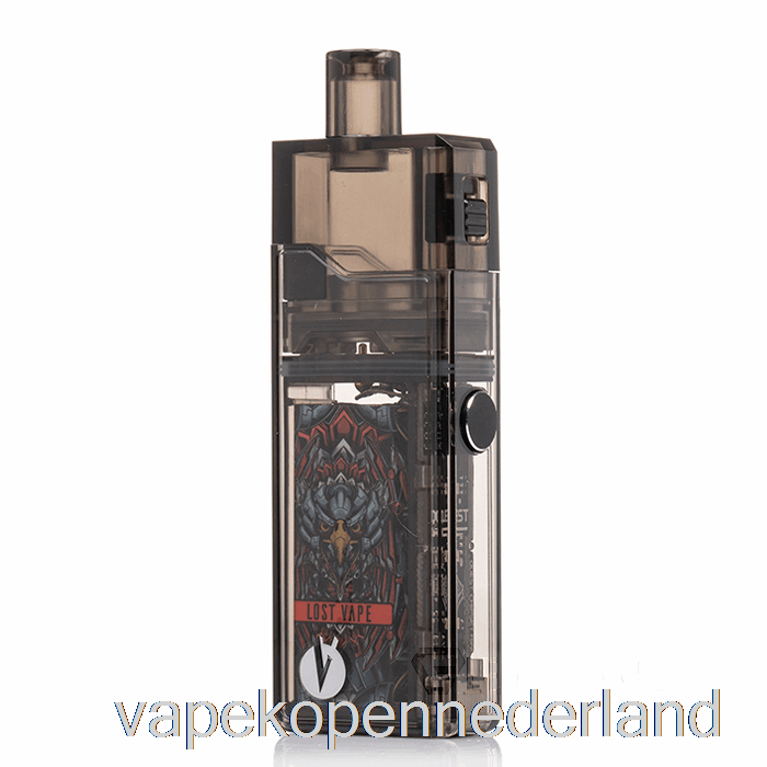 Elektronische Sigaret Vape Verloren Vape Orion Art 18w Pod-systeem Zwart Helder